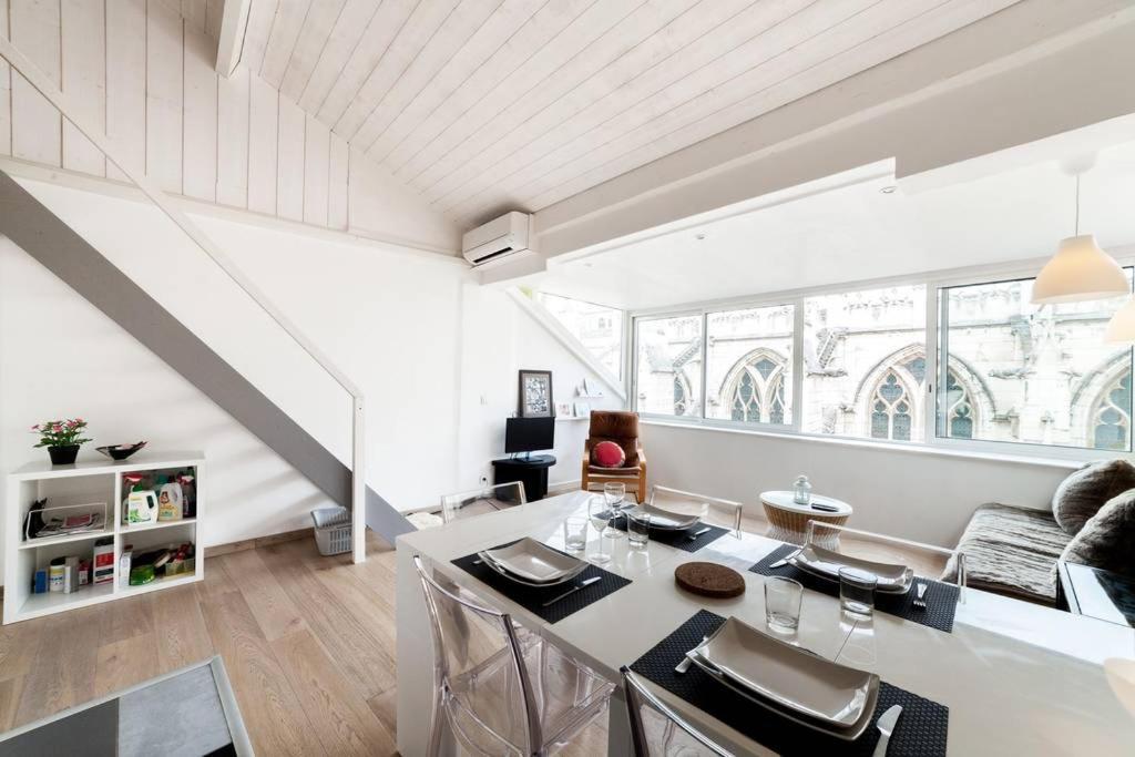 Panorama Unique - Duplex En Hyper Centre Ail Lägenhet Lyon Exteriör bild